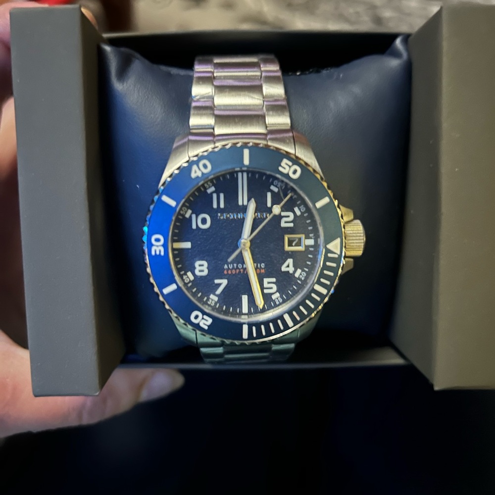 Spinnaker Silver Automatic divers Watch